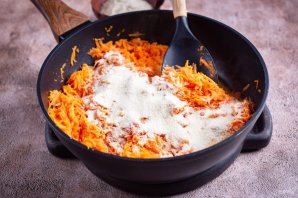 Морковные котлеты на пару