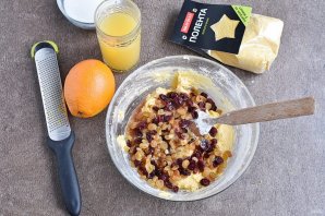 Апельсиновый кекс с полентой "Bravolli" - фото шаг 5