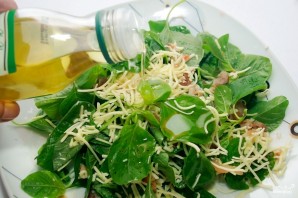 Салат со шпинатом и сыром - фото шаг 5