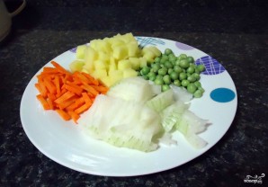Рис с овощами в пароварке - фото шаг 2