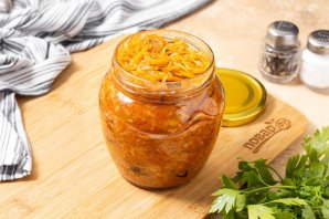 Грибная солянка с овощами на зиму - фото шаг 10