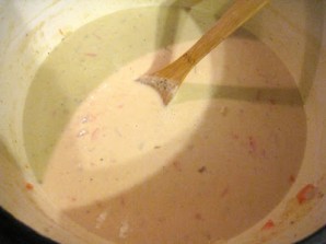 Суп-крем сырный с курицей - фото шаг 2