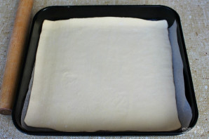 Пирог с капустой из готового дрожжевого теста - фото шаг 5