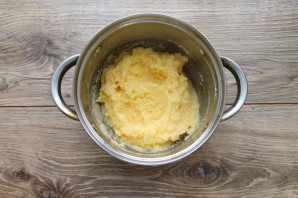 Запеченная каша из поленты "Bravolli" с ягодным киселем - фото шаг 2