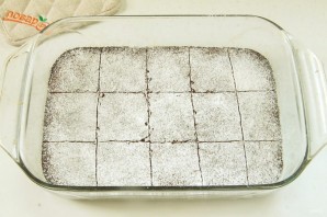 Шоколадные пирожные с кокосом - фото шаг 8