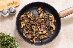 Жареные Майтаке - фото шаг 8