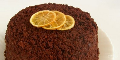 Торт "Супершоколадный" с лимонным курдом - фото шаг 6