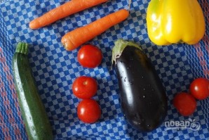 Запеченные овощи на гарнир - фото шаг 1