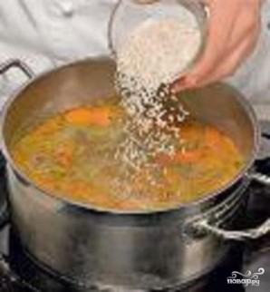 Суп из индейки с овсяными лепешками - фото шаг 4