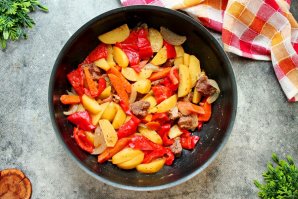 Хинкал "Розочки" - фото шаг 7