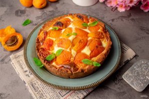 Диетический пирог с абрикосами - фото шаг 10