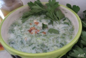 Болгарский холодный суп "Таратор" - фото шаг 6