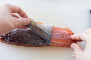 Закуска из слабосоленого лосося - фото шаг 6