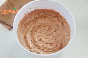 Шоколадный листовой торт с цуккини - фото шаг 8
