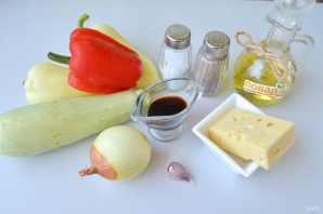 Салат из кабачков и сладкого перца - фото шаг 1