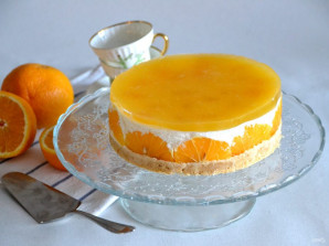 Торт "Апельсиновое суфле" - фото шаг 16