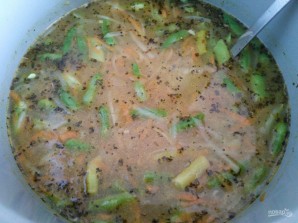 Овощной суп с льняными клёцками - фото шаг 7