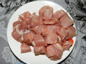 Мясо с подливкой в мультиварке - фото шаг 1