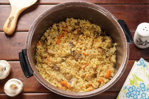 Постный плов в мультиварке - фото шаг 11