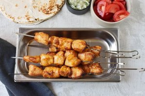 Шашлык из куриной грудки - фото шаг 7