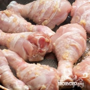 Куриные голени в имбирном маринаде - фото шаг 4