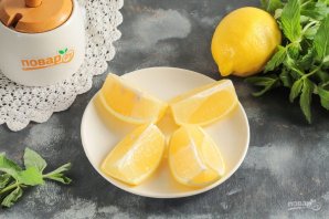 Компот из лимона на зиму - фото шаг 2