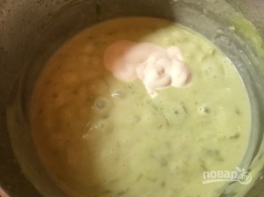 Сливочный соевый соус с брокколи - фото шаг 5