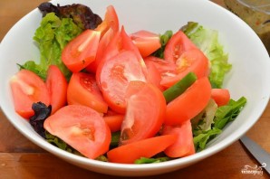 Салат с фисташками - фото шаг 6