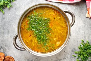 Щи с курицей - фото шаг 12