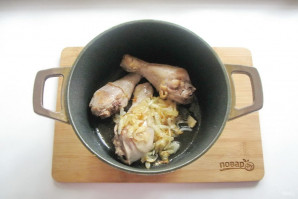 Азербайджанский суп из курицы - фото шаг 6