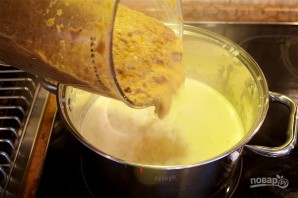 Суп-пюре из лисичек с беконом - фото шаг 15