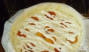 Творожно-рисовая запеканка с абрикосами - фото шаг 11