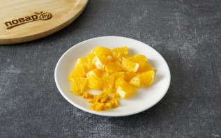 Варенье из тыквы с апельсином и курагой - фото шаг 3