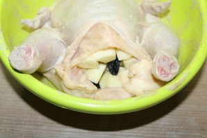 Курица, запечённая с тыквой - фото шаг 7