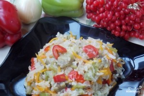 Овощное рагу с рисом - фото шаг 6