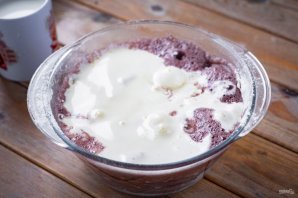 Коврижка на молоке - фото шаг 8