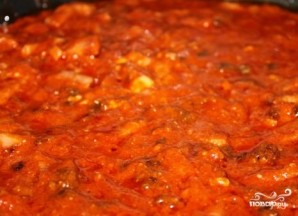 Паста с грибами в томатном соусе - фото шаг 4