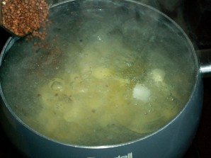 Суп из куриной печени - фото шаг 4