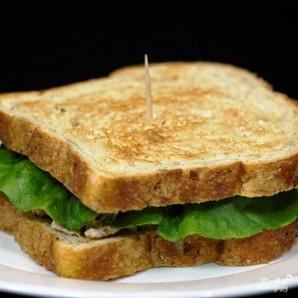 Сэндвичи с салатом из тунца - фото шаг 12
