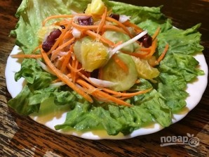 Пикантный салат "Фенхель" - фото шаг 8