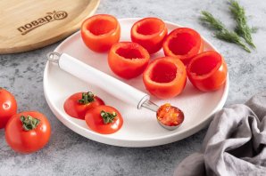 Фаршированные помидоры с тофу - фото шаг 3