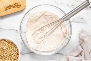 Оладьи из зеленой гречки - фото шаг 5