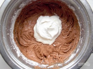 Кекс шоколадный с черносливом - фото шаг 6