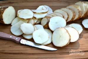 Картофель с беконом под сыром - фото шаг 1