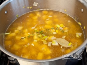Суп с луком-порей - фото шаг 4
