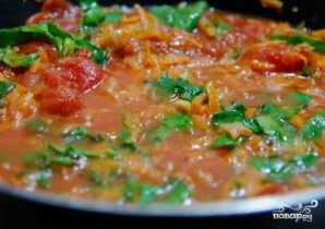 Томатный суп с мидиями - фото шаг 6