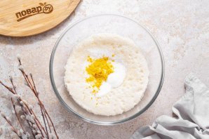 Кулич "Краффин" без яиц - фото шаг 4