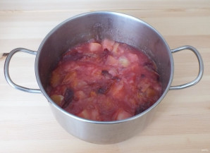 Яблочно-сливовый джем на зиму - фото шаг 6