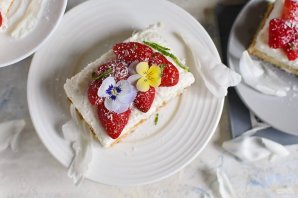 Клубничные пирожные - фото шаг 15