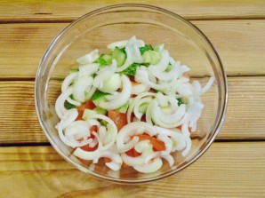 Салат к шашлыку - фото шаг 6